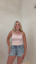 Load and play video in Gallery viewer, Sunrise Cami: Pink
