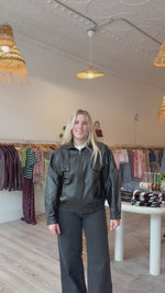Load and play video in Gallery viewer, Prue Bomber Jacket
