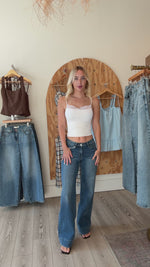 Load and play video in Gallery viewer, Resound Low Rise Jean: Flying Monkey
