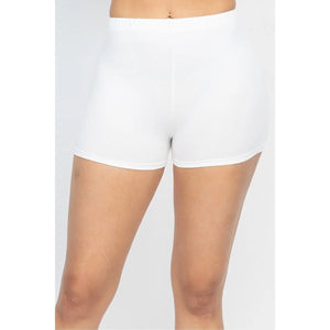 Jersey Boy Shorts - White