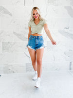 Load image into Gallery viewer, Trissy Crop Top - Sage
